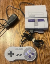 Nintendo SNES Classic Edition Video Game Console OEM Gray