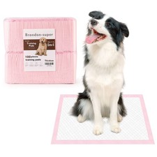 Super-Absorbent Leak-Proof Puppy Training Pads Disposable 13x18" 100-Count