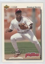 1992 Upper Deck Charlie Hayes #208 te2