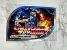 2024 Topps Cosmic Chrome Launched Into Orbit Corey Seager #LIO-6 Texas Rangers