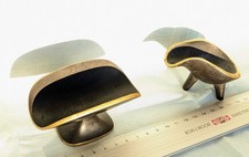 Pfeifenhalter Bronze Walter Bosse Wien 2er-Set Vintage