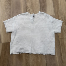 Universal Thread Ivory Ribbed Knit Pullover S...