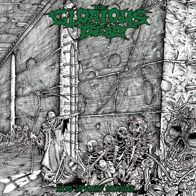 GLORIOUS DEAD, THE INTO LIFELESS SHRINES (WHITE/GREY/GREEN/BLACK SPLATTER VINYL