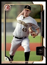 2015 Bowman Draft Picks & Prospects Trey Supak Pittsburgh Pirates #42
