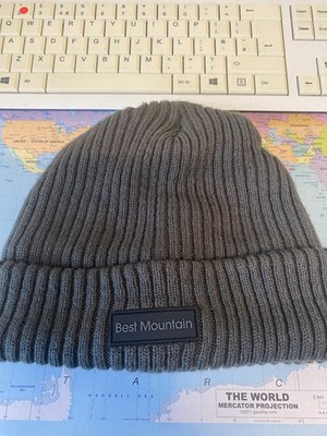 Best Mountain Strickmütze grün gefüttert Beanie Einheitsgröße