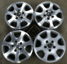 Satz Original Alufelgen 4 Stück 7,5x17H2 ET 55 LK 5x130 VW Touareg 7L 7L6601025A