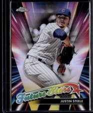 JUSTIN STEELE 2024 TOPPS CHROME FUTURE STARS CHICAGO CUBS #FS-8