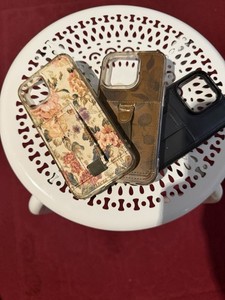 Lot of 3 Multicolor Floral Flower Theme Smartphone Back Phone Cases