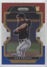 2022 Panini Prizm Tier II Red White & Blue Prizm Max Kranick #185 ut4