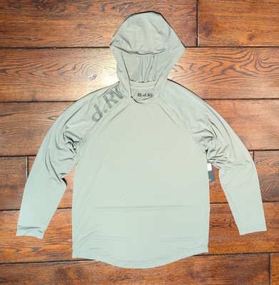 D. RT Men's Supa Lyte Hoodie Gray Performance Size 2 Small - NWT