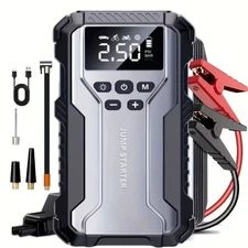 Jump Starter with Air Compressor 39800mAh Battery Booster Portable power bank...