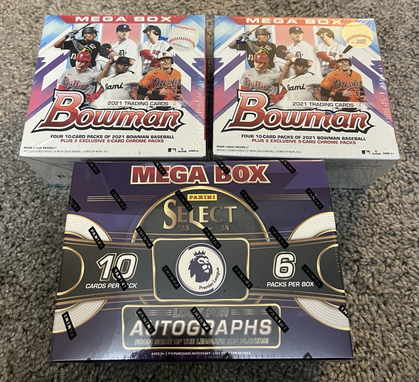 Mega Box Baseball Cards 2021 Panini Select trading card — raw and PSA graded price guide