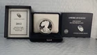 2012- *W* $1 AMERICAN SILVER PROOF EAGLE w/OGP & COA - FREE SHIPPING!