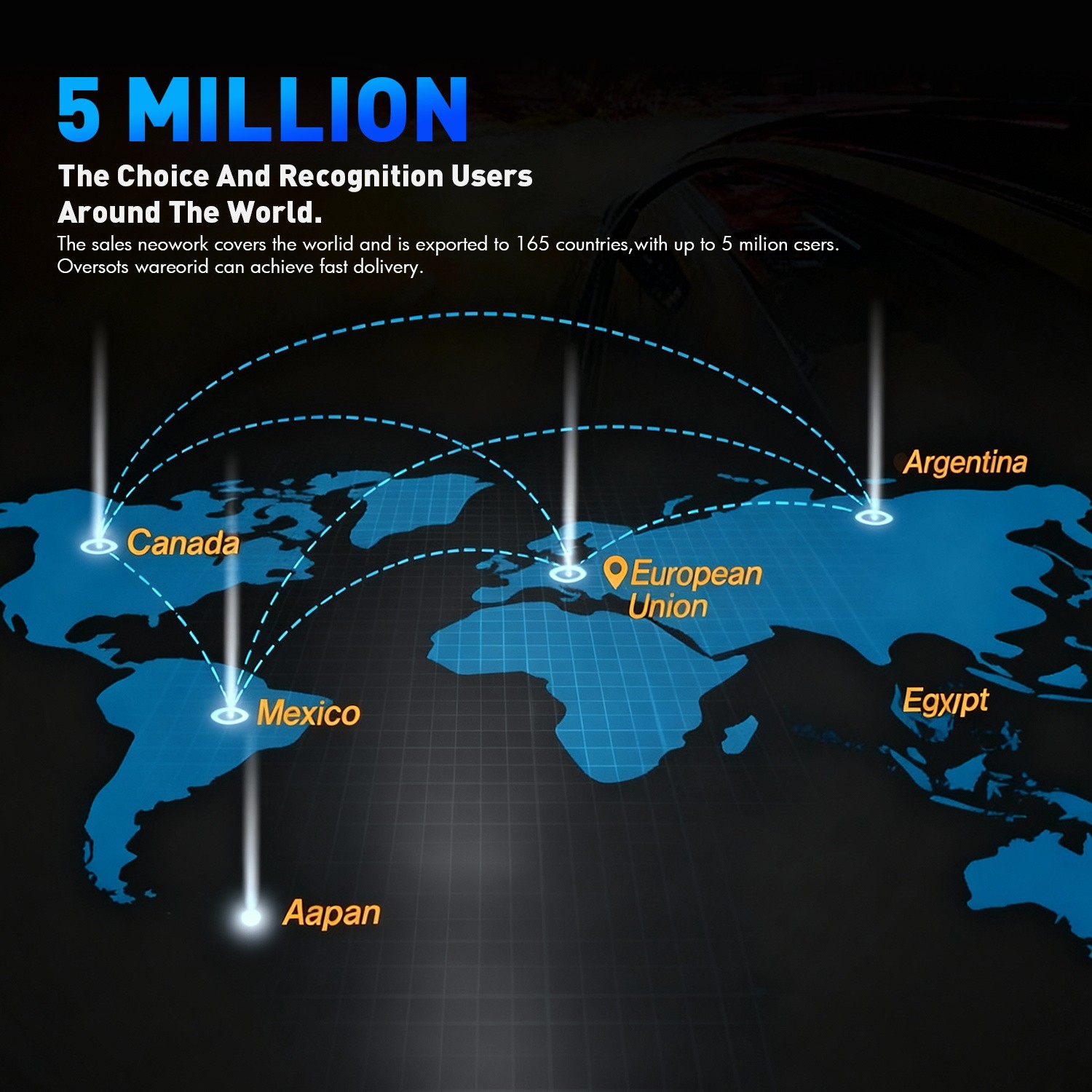 NOVSIGHT Car Side Awning 5.2'x8.2' Rooftop Sun Shade Vehicle Awning Yard Shelter
