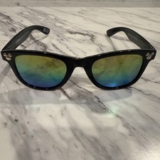 Disney Parks Mickey Mouse Icon Black Wayfarer Sunglasses Adult Size