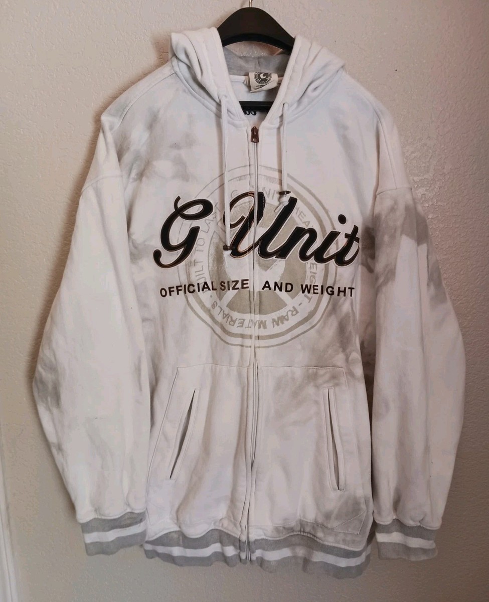 Vintage Y2K G Unit Hoodie Sweatshirt Embroidered Hip Hop Men's
