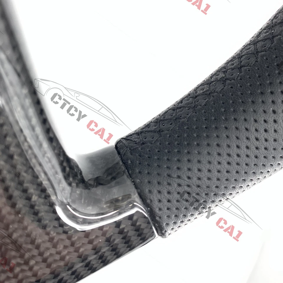 Custom Carbon Fiber Steering Wheel for 05-10 Chrysler 300/Dodge Challenger - Image 4 of 4