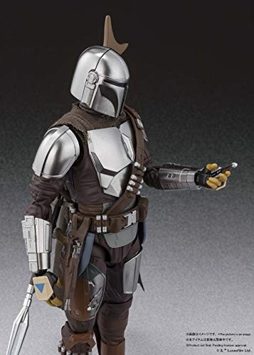 S.H.Figuarts Star Wars The Mandalorian Beskar Armor Action Figure Bandai Spirits - Picture 3 of 11