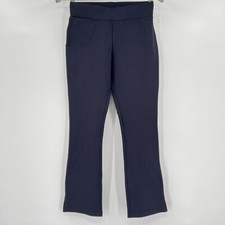 Quince Navy Blue Ponte Pants - Kick Flare - XS - 24" Inseam - NWOT
