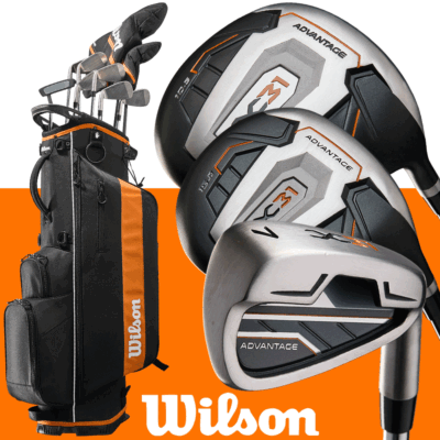 Wilson X31 クラブセット 11本＋パター＋ゴルフバッグ WILSON 2025 X31 ADVANTAGE MENS COMPLETE GOLF PACAKGE SET +DELUXE