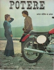 advertising Pubblicità-MOTO DUCATI SCRAMBLER 125 1971 -MOTOITALIANE MOTOSPORT