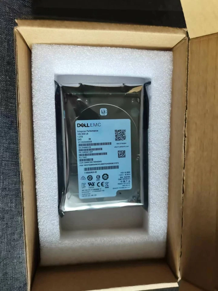 EMC UNITY 005051635 1.2TB 10K 12GBps 2.5" SAS HDD 005051632 005053141 hard disk - Image 4 of 4