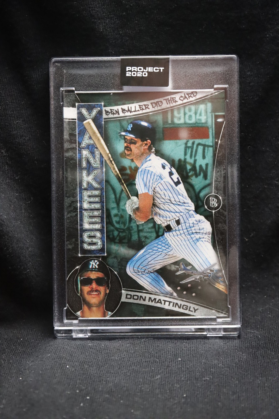 Don Mattingly 170 2020 Topps Project 2020 by Ben Baller PR: 10,210