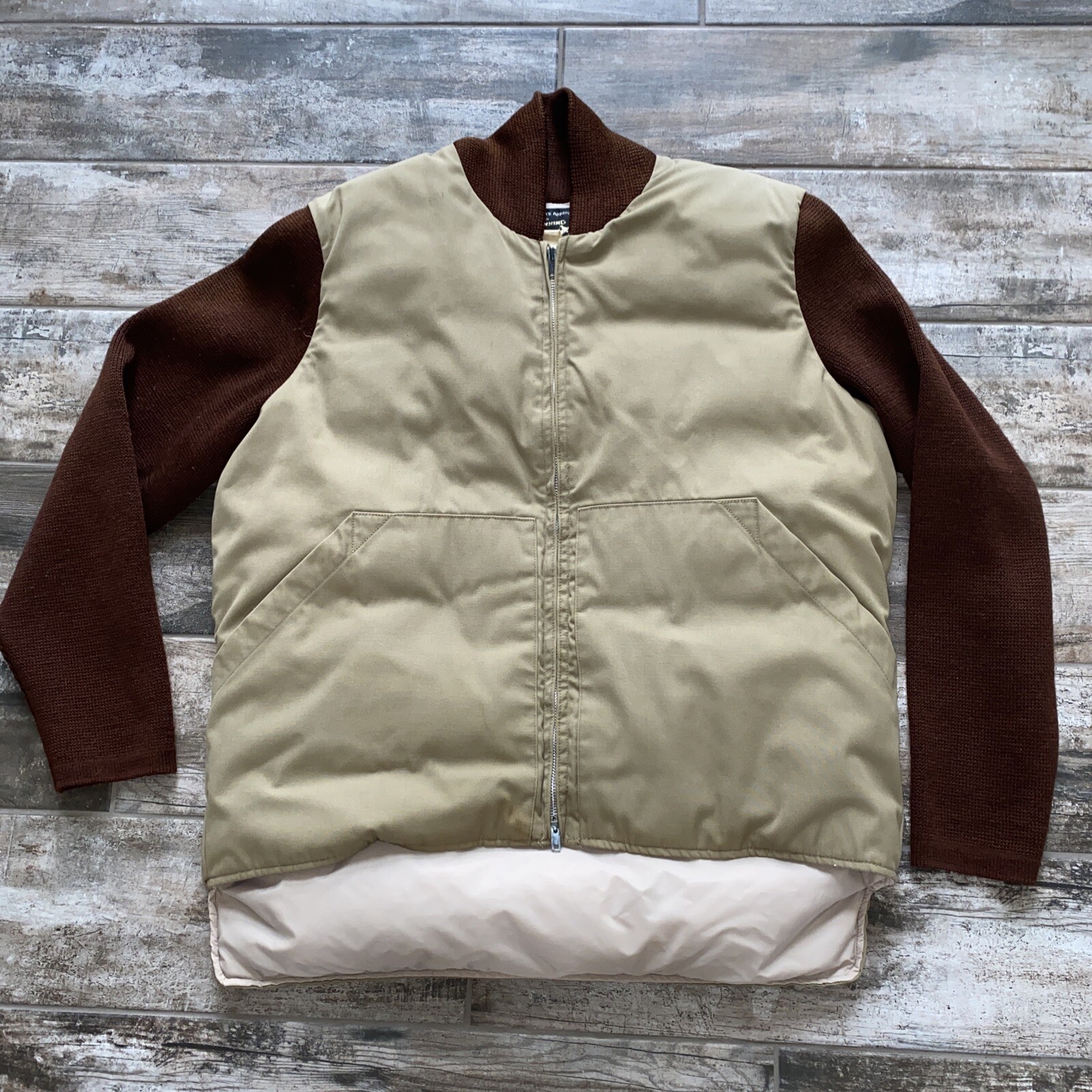 Vtg. BROWNING GOOSE DOWN JACKET Khaki 