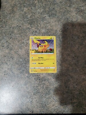 Pikachu General Mills Cereal 25th Anniversary Holo Promo Pokemon Card - NM/M | eBay Pikachu General Mills Cereal 25th Anniversary Holo Promo Pokemon Card - NM/M | eBay