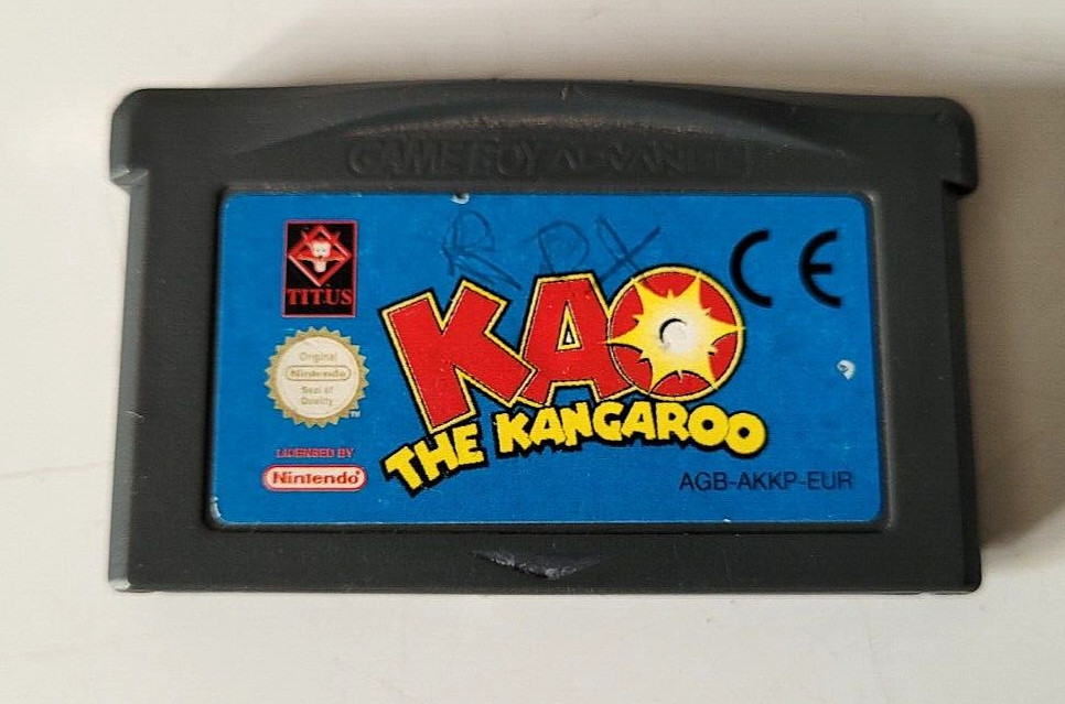 Kao The Kangaroo - Nintendo Game Boy Advance GBA - EUR