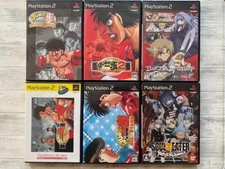 SONY PS2 Hajime no Ippo 1 2 & All Stars & Elemental Gelade & Soul Eater set
