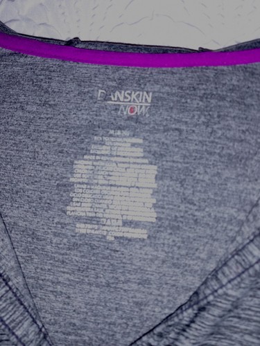Womens Hoodie Danskin Now M (8/10) Black and White Thumb Holes Good Condition - Picture 9 of 9