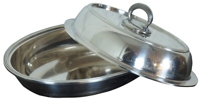 Vintage GM Co Gorham Silver Convertible Covered Vegetable Serving