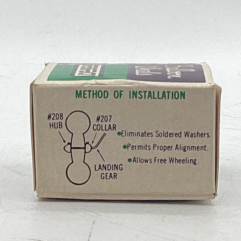 NOS Perfect Parts Co. 1 Pair Of 3/4" Balloon Wheels No. 61 RC Airplanes Parts - Image 4 of 4