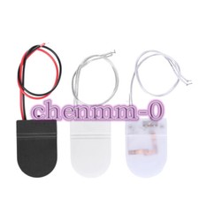 5PCS CR2032 Button battery case Battery3V One flat flip switch battery holder YT