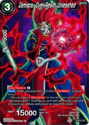 Dragon Ball Super TCG 4x Demigra, Over Realm Unleashed EX06-32 Expansion  Rare 4x | eBay