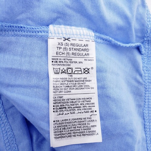 Old Navy Blue Girl's Rule Twisted Tank Top Size XS 5 NEW - Picture 6 of 8