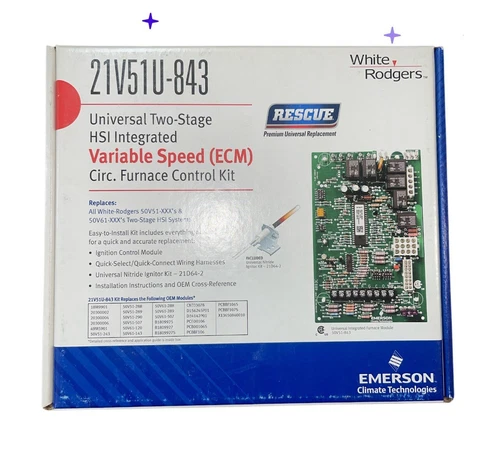 White-Rodgers 21V51U-843 Universal Two-stage HSI Integrated