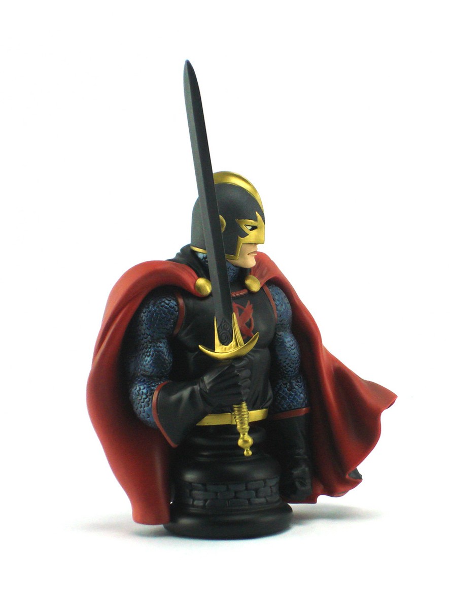 ★ BLACK KNIGHT★  MARVEL MINI-BUST BLACK KNIGHT~MINI-BUST~RETRO VERSION~LE 1500~MARVEL~BOWEN