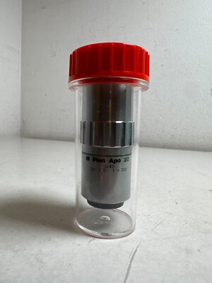 Mitutoyo 378-804-2 M Plan APO 20 Long Working Distance Microscope Objective Lens
