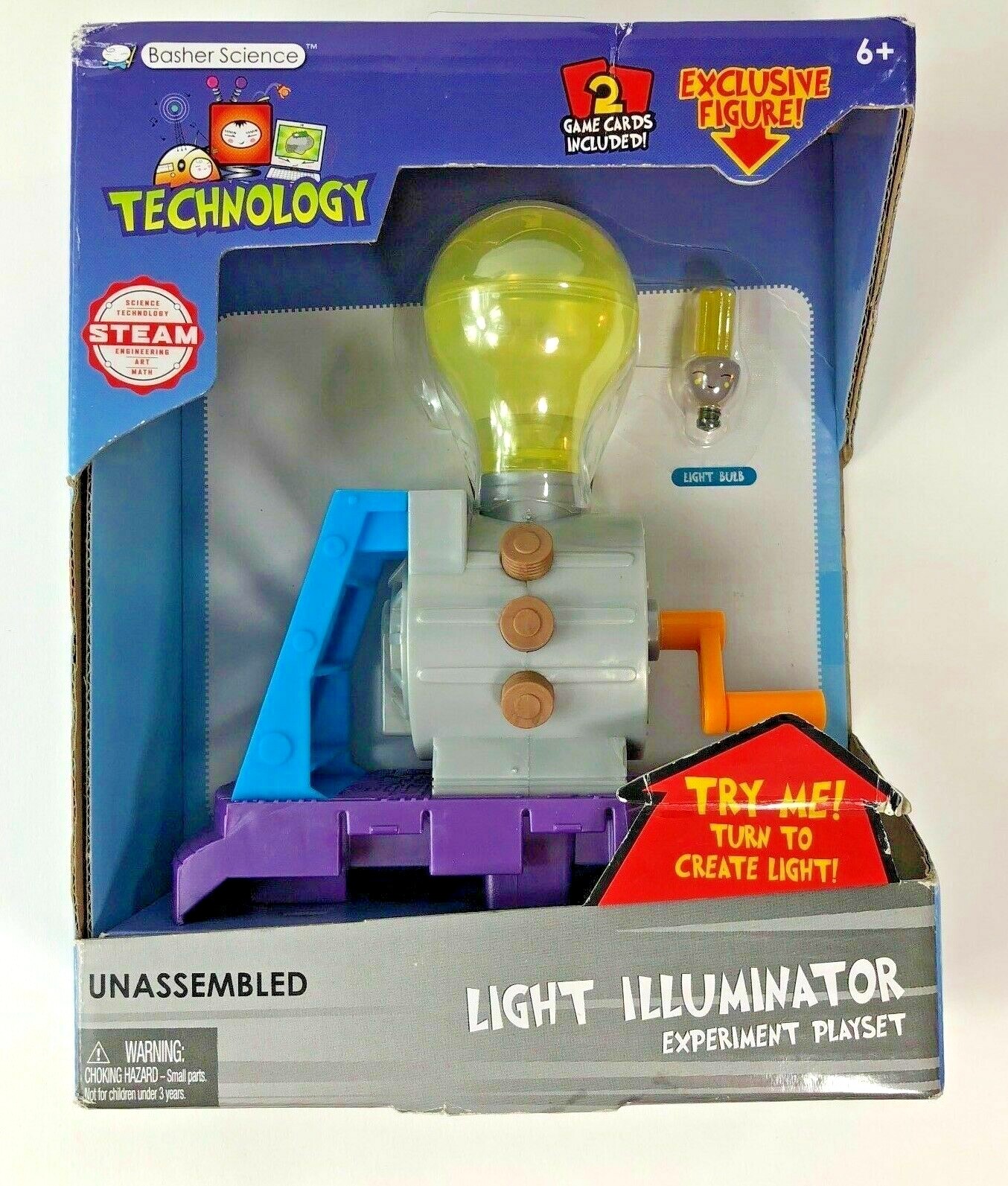 Basher Science Light Illuminator Playlet STEAM Educational Toy FREE