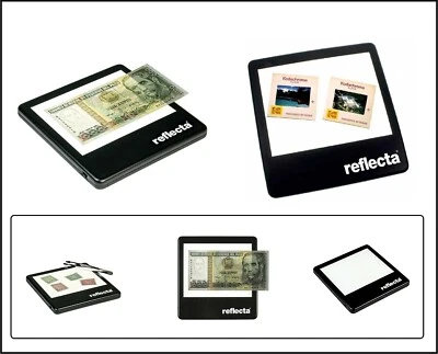 LED-Leuchtplatte-REFLECTA-10311-Für-Banknoten-Briefmarken-Dias-Negative