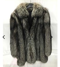 Silver Fox Fur Stroller Size 4x-5x