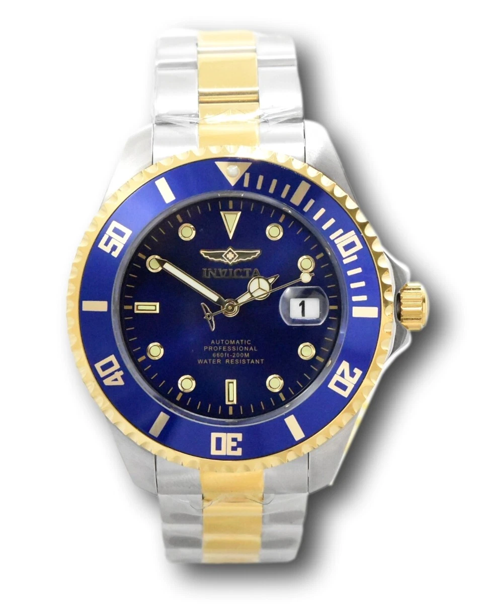 Invicta blue hotsell face diver watch