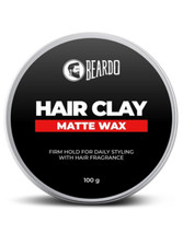 Hair Clay Wax for Men 100g Strong Hold Volumizing Matte Finish Easy to Wash Off