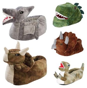 children's dinosaur slippers