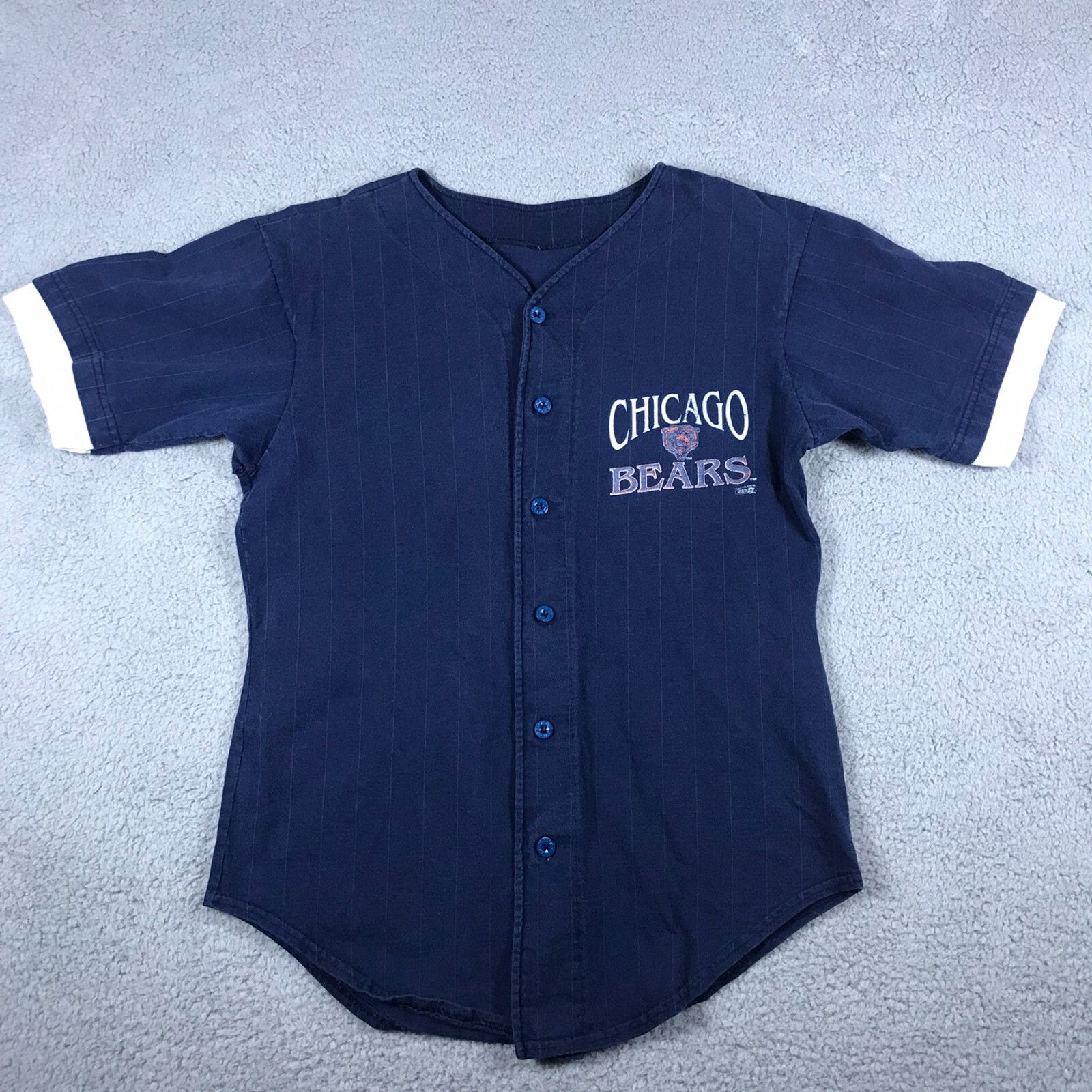 Maglia baseball vintage Salem Sportswear prima fila uomo media Chicago Bears NFL