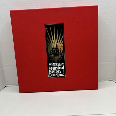 50th Anniversary MUSICAL HISTORY OF DISNEYLAND 6CDs Rare Ltd
