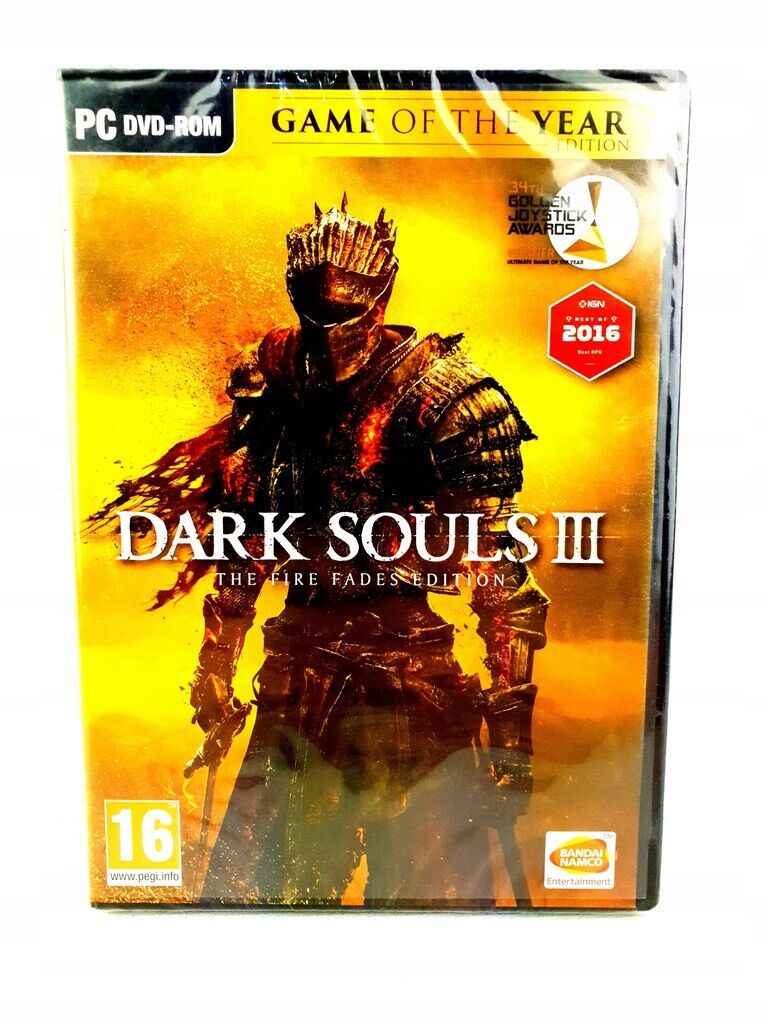 Dark Souls 3 The Fire Fades Edition Complete Edition PS4 - New, Factory  Sealed