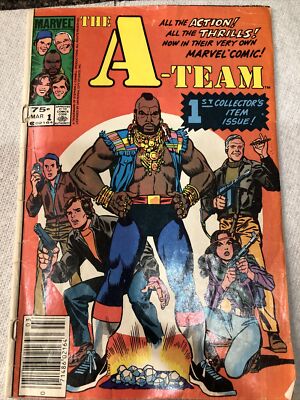 Marvel The A-Team 1st Collector's item issue Vol. 1 No. 1 March 1984 comic book